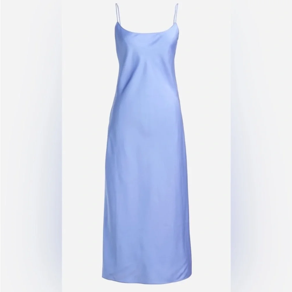 J. Crew Gwyneth Slip Dress in Luster Charmeuse Size 6 - Picture 2 of 7